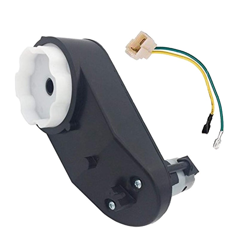 weelye RS390 18000RPM Kids Ride-Ons Gearbox with DC Motor, 390 6V Motor with Gear Box for Accessories Children Electric Ride On Car and Motorcycle Replacement Parts - Image 1